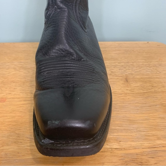 Men’s Ariat Black Legend Phoenix 10010938 Western Cowboy Boots - Picture 5 of 13